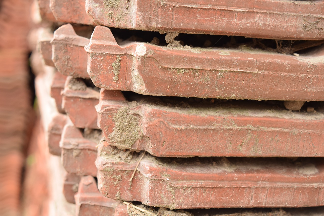 tile roofing red free photo