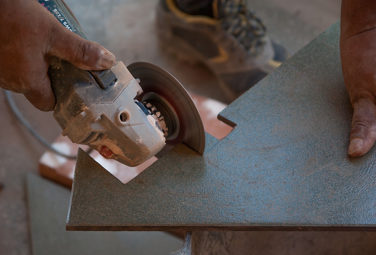 tiler tile grinder free photo