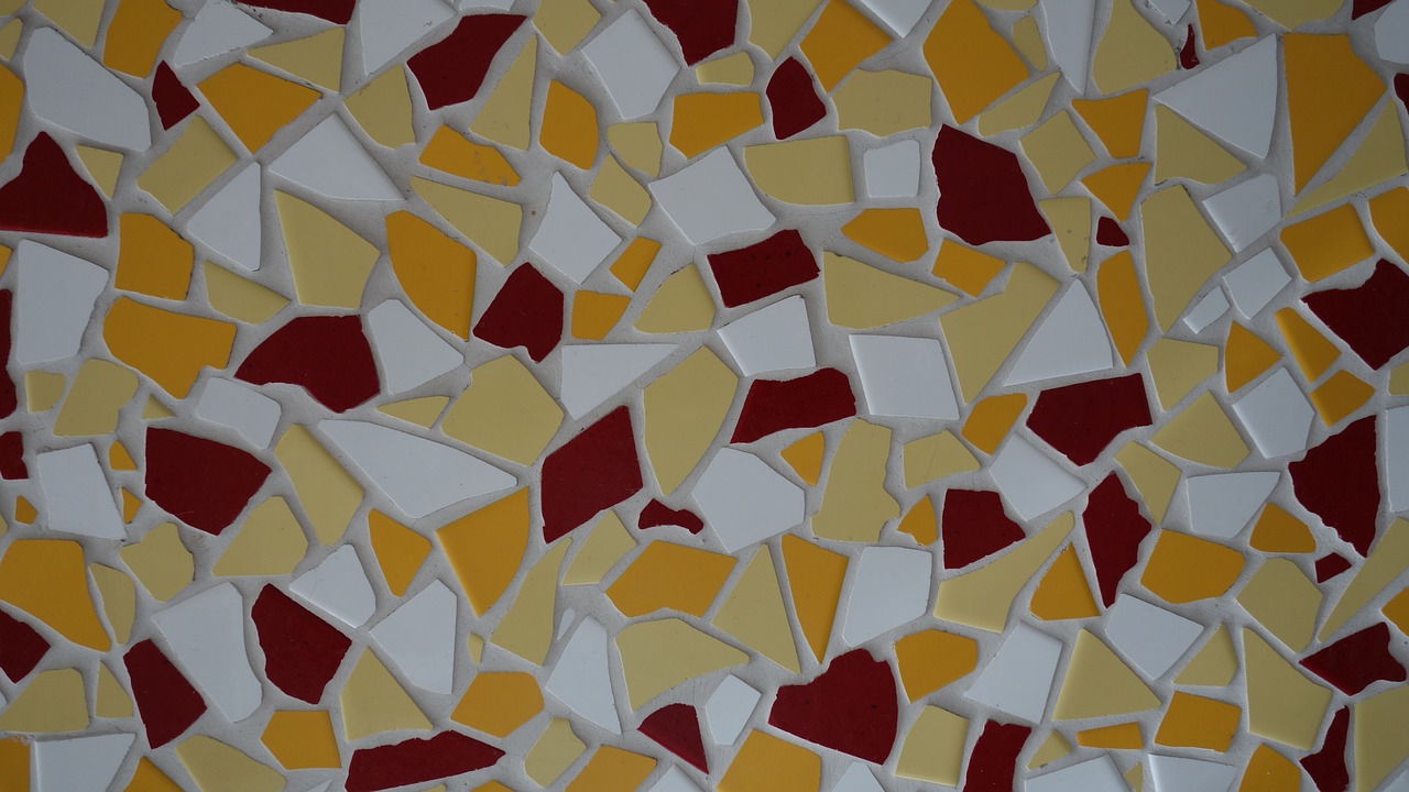 tiles colorful mosaic free photo