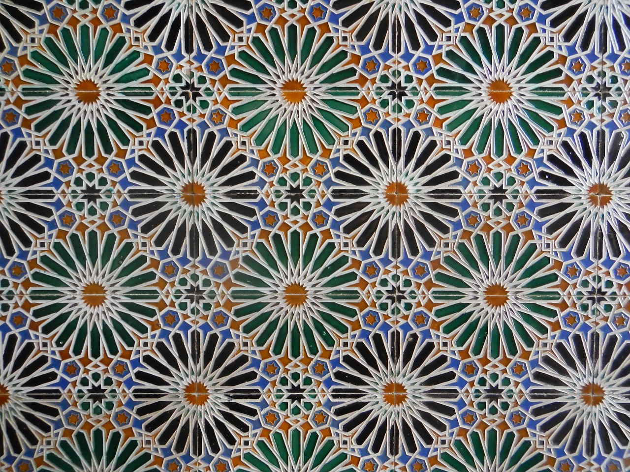 tiles morocco spain free photo