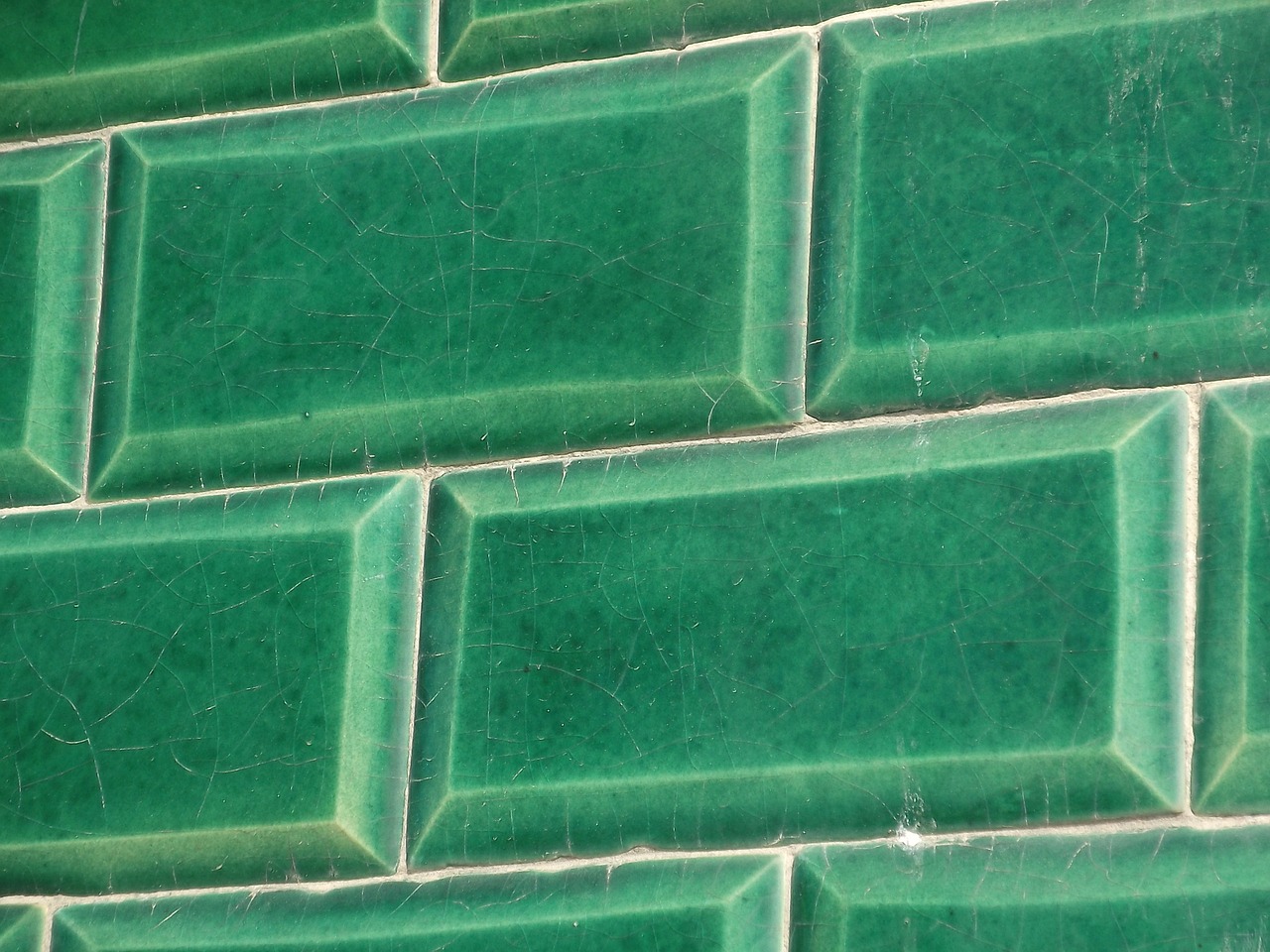 tiles green wall free photo
