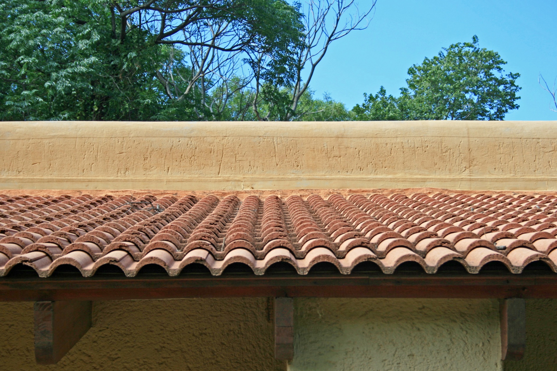 roof slanted tiles free photo