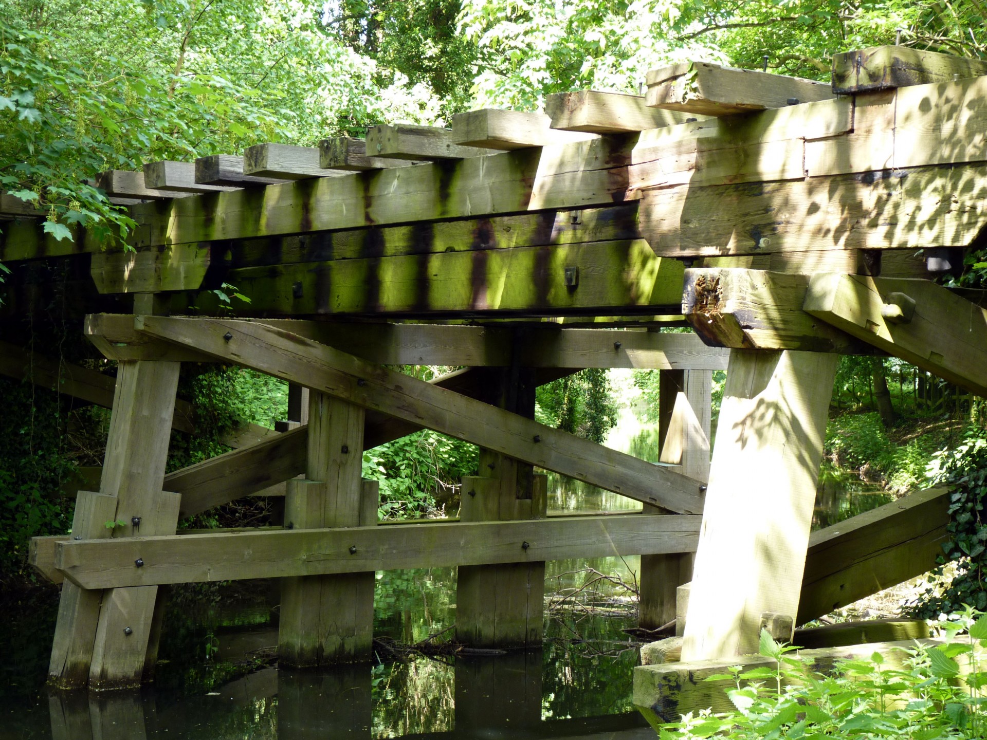 timber viaduct wickham bishops essex england free photo