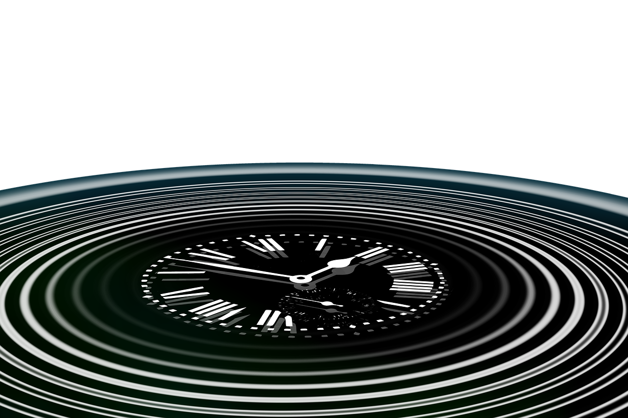 time wave clock free photo