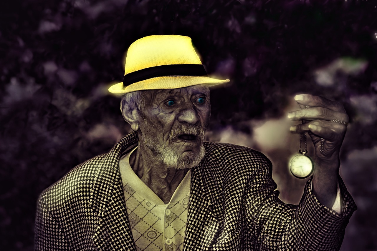 time time keeper old man free photo