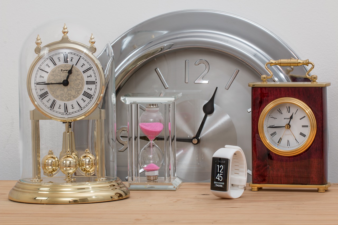time clocks hourglass free photo