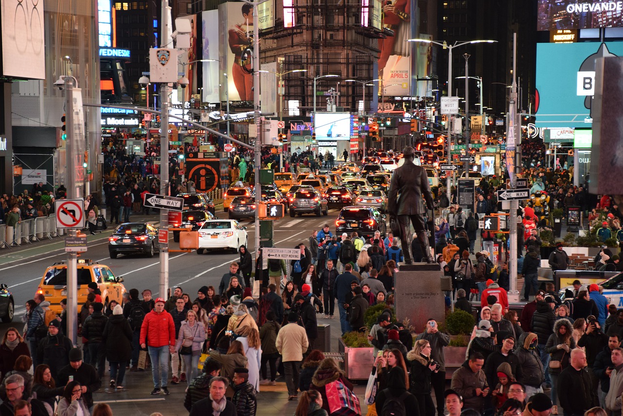 time  square  manhattan free photo