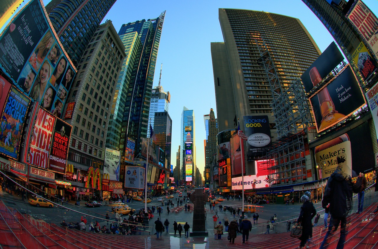 times square nyc ny free photo