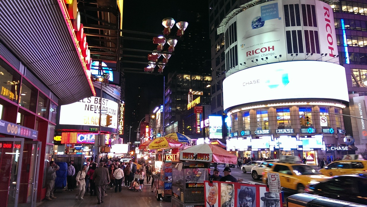 times square new york usa free photo