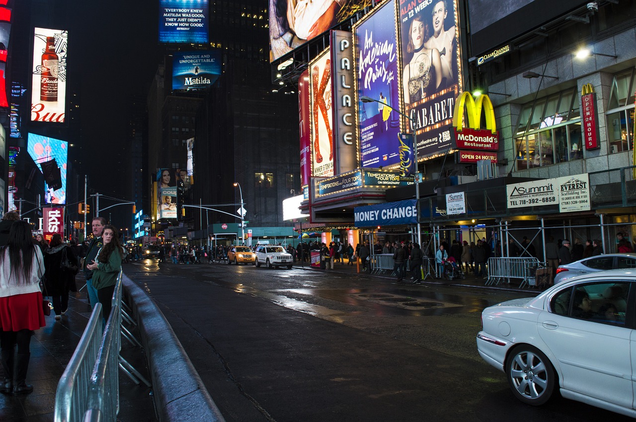 times square new york usa free photo