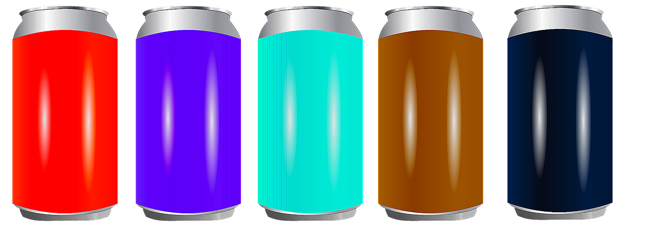 tin drink cans free photo