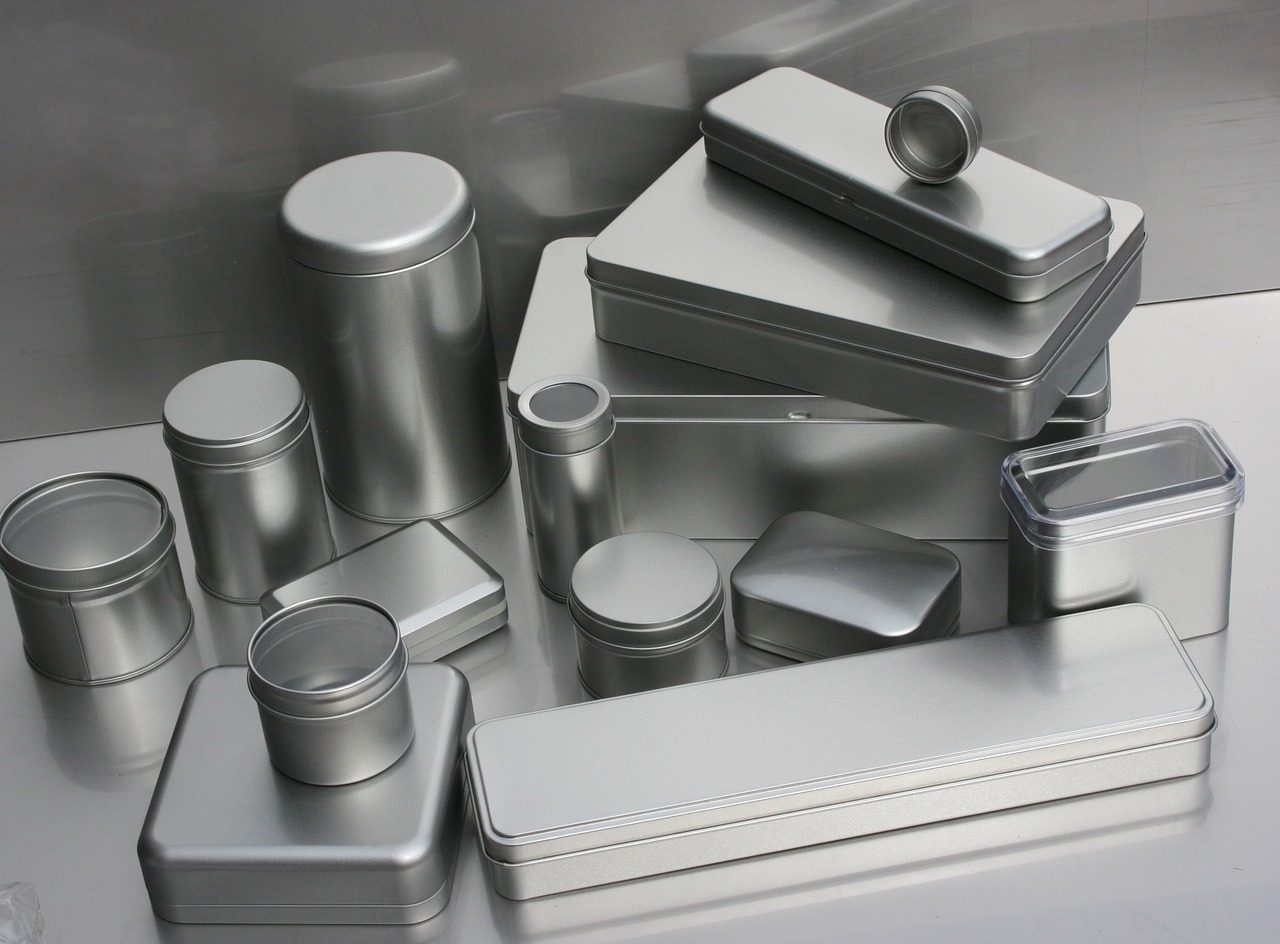 tin packaging metal packaging tin cans free photo