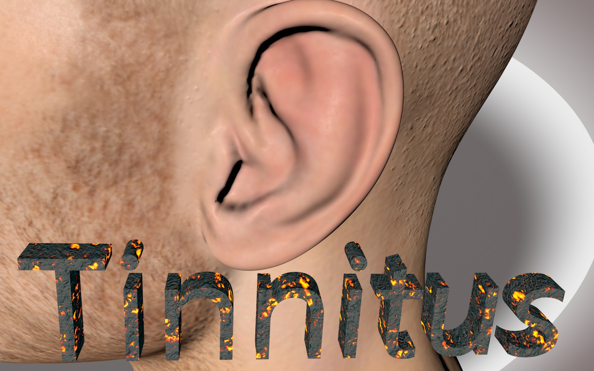 tinnitus ear pain free photo
