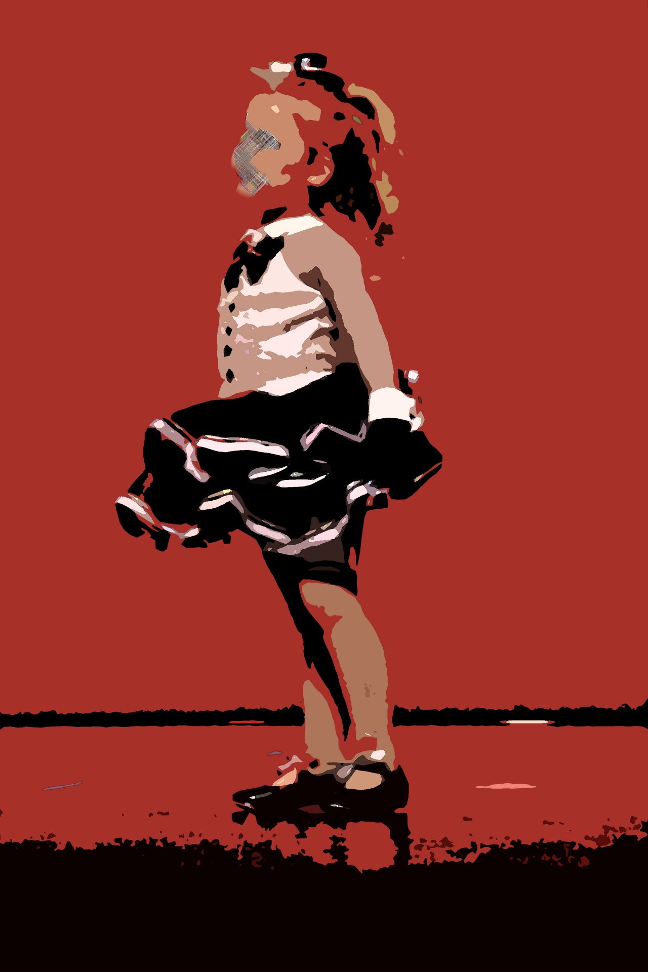 dancer girl abstract free photo