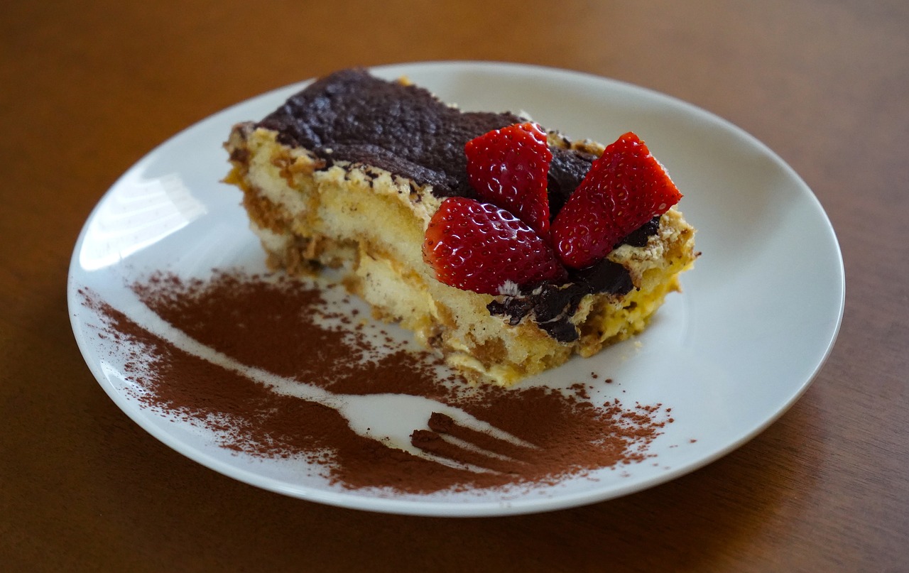 tiramisu  sweet  dessert free photo