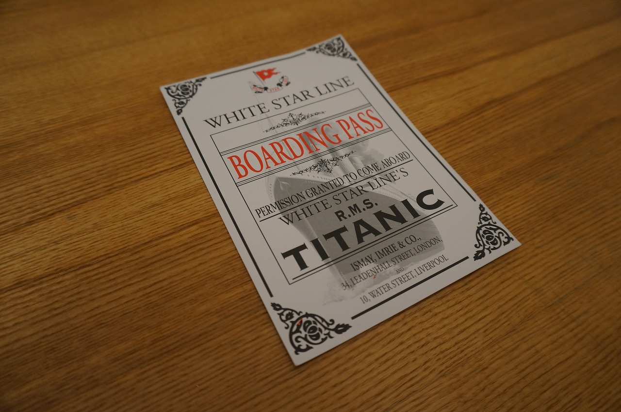 titanic ship navigation free photo