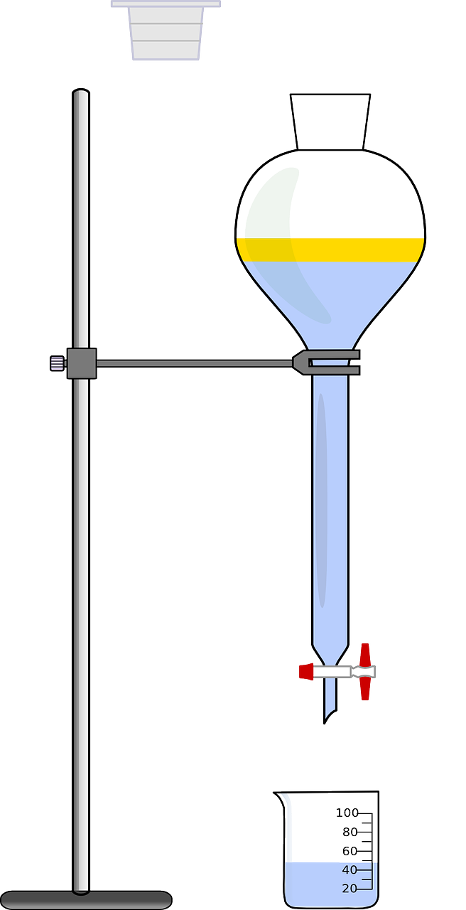 titration chemistry funnel free photo