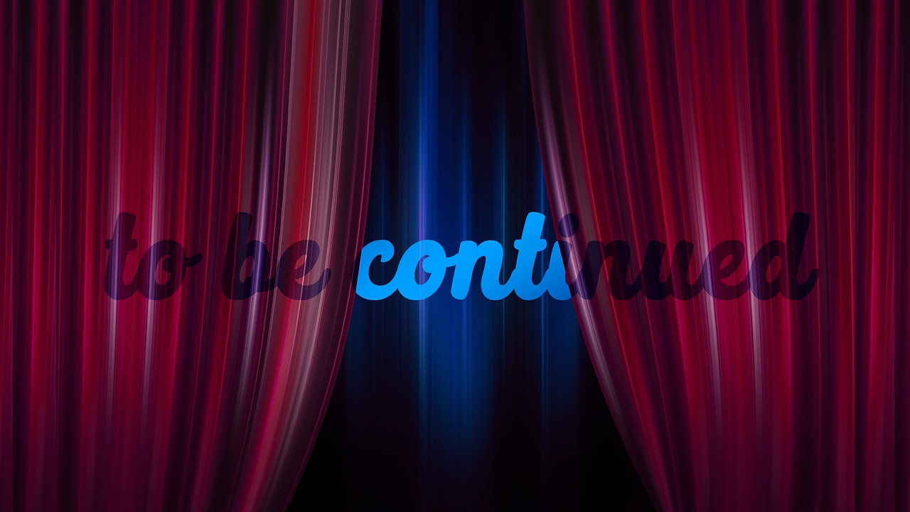 to be continued curtain theater free photo