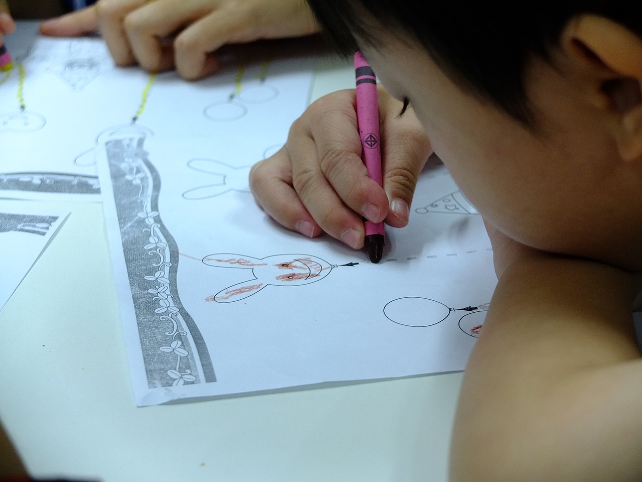 to write coloring kids free photo