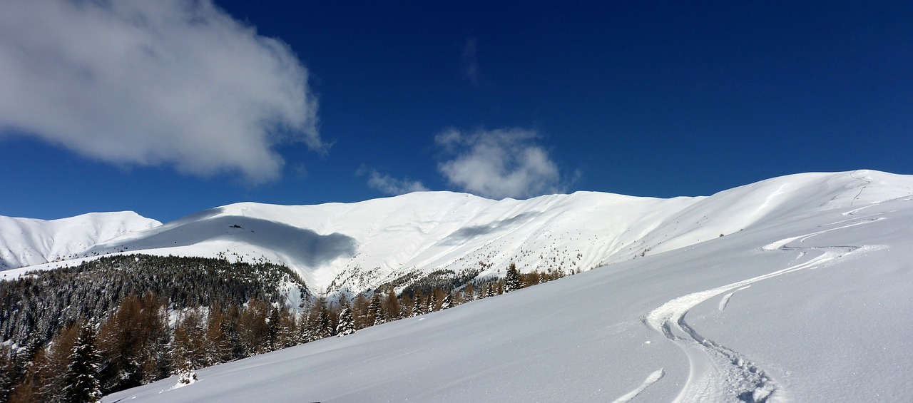 toblacher pfannhorn  winter  italy free photo