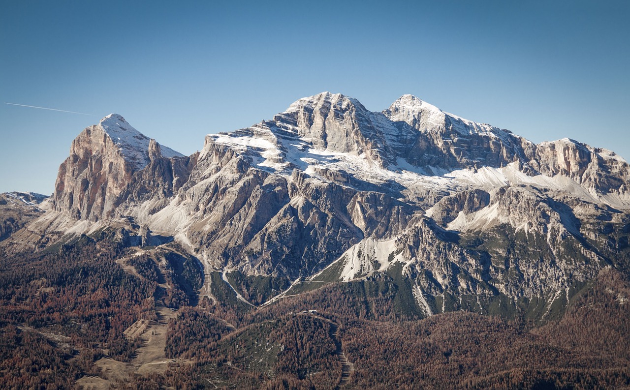 tofane cortina dolomites free photo