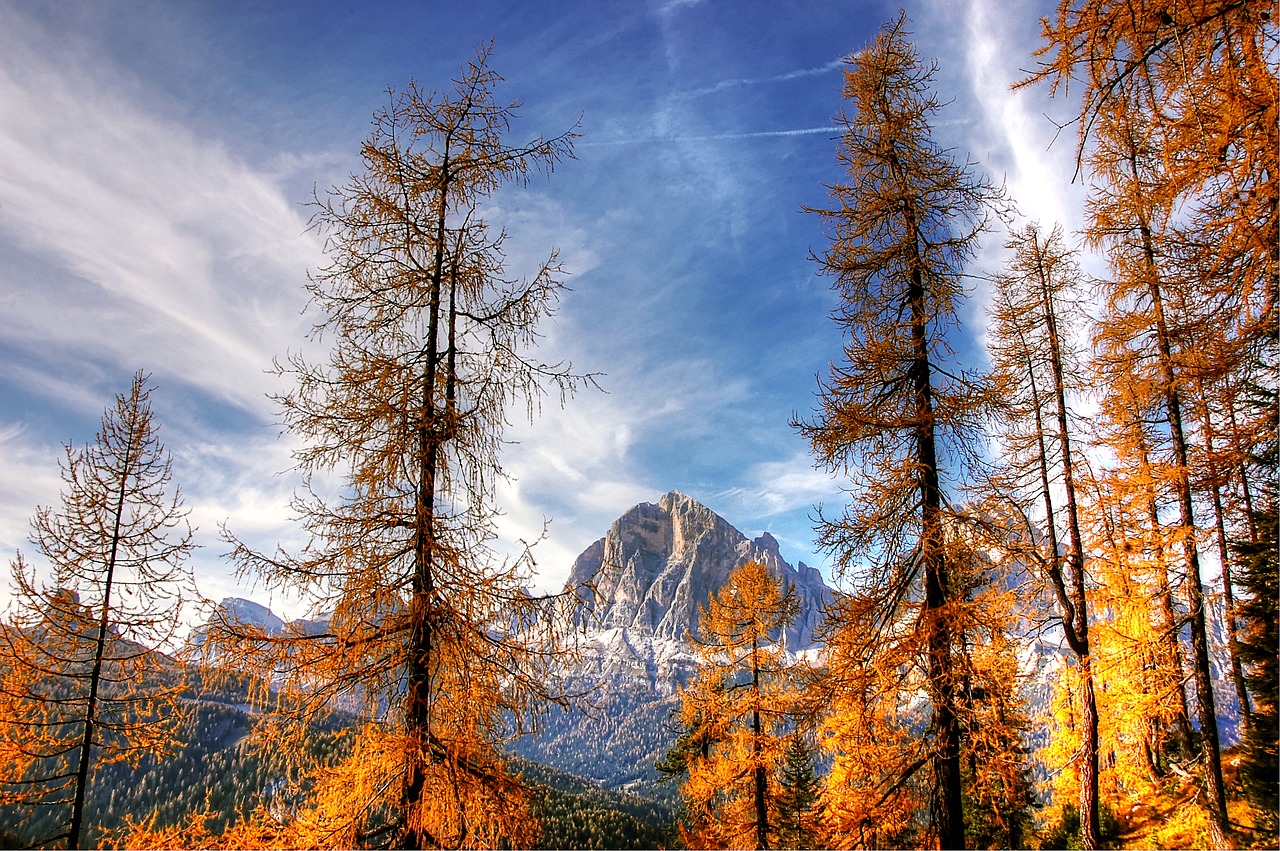 tofane  dolomites  nature free photo