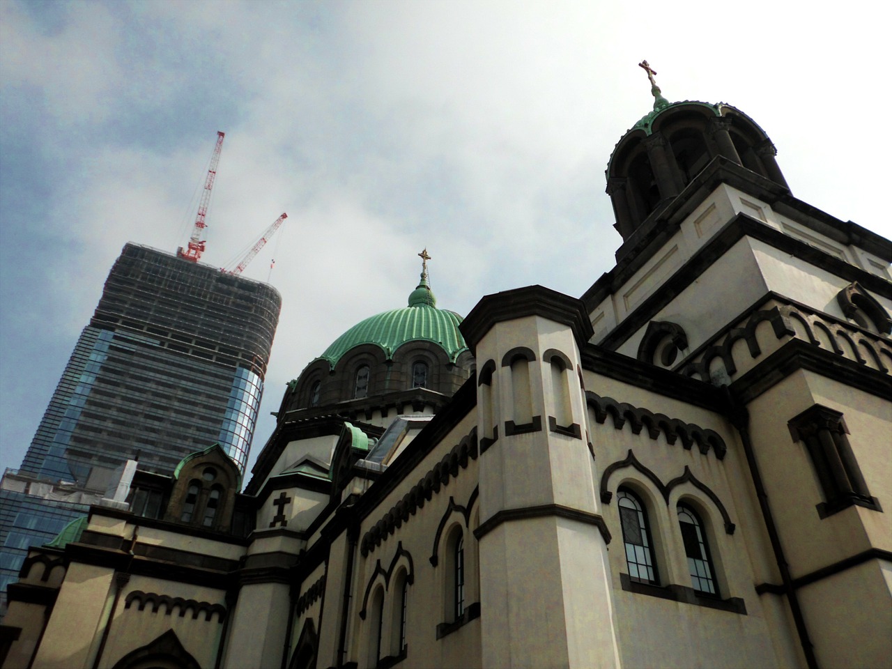 tokyo japan high rise building free photo