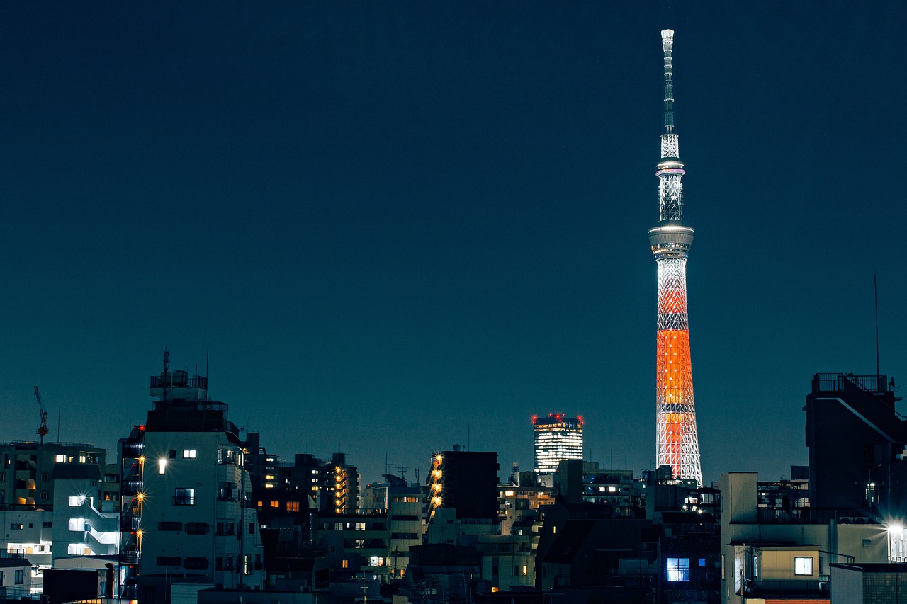 tokyo sky tree japan free photo