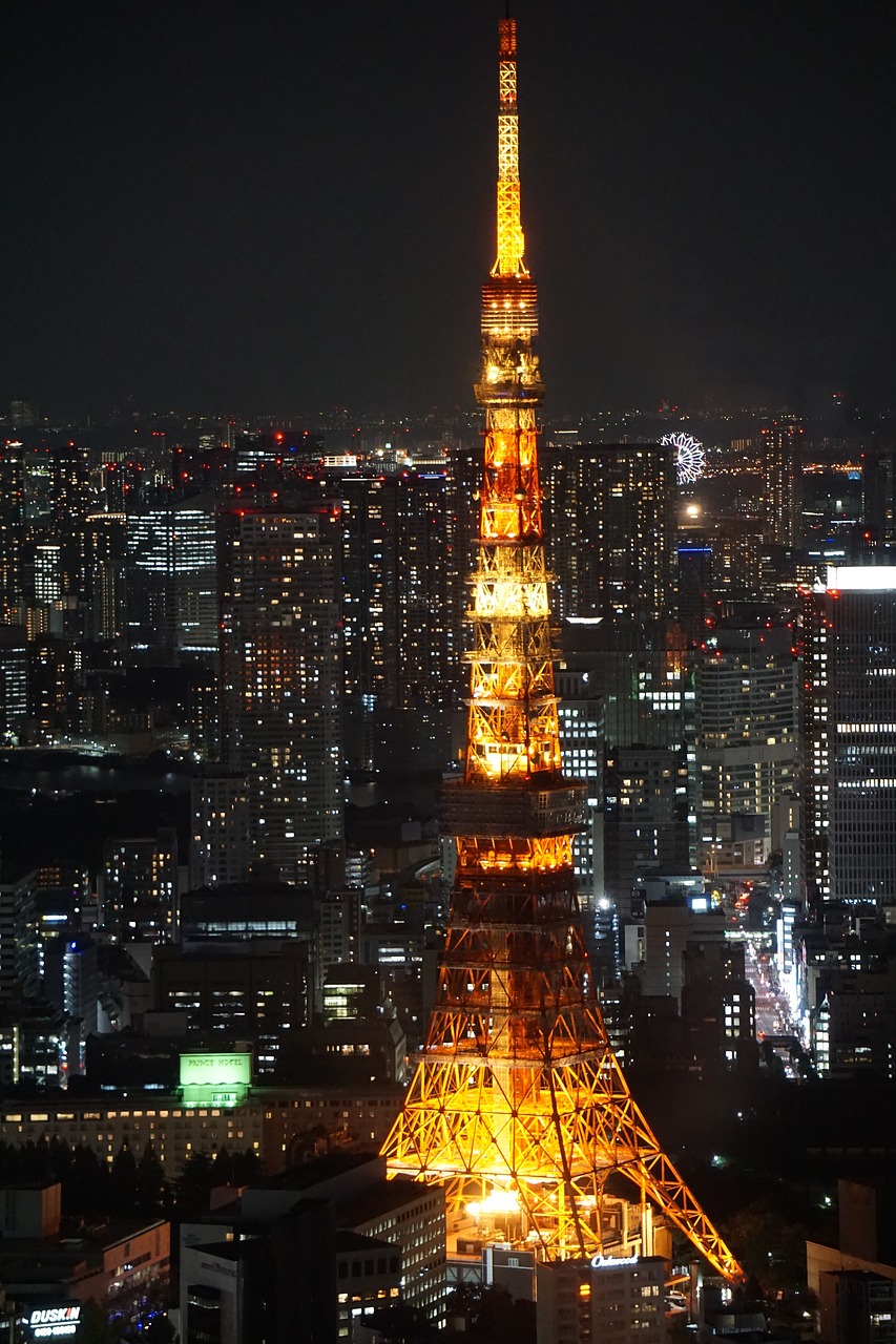 tokyo  toyko tower  japan free photo