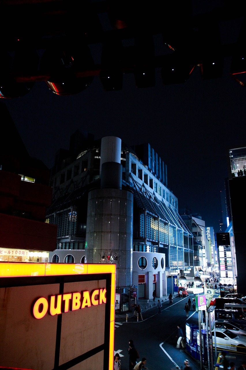 tokyo night city free photo