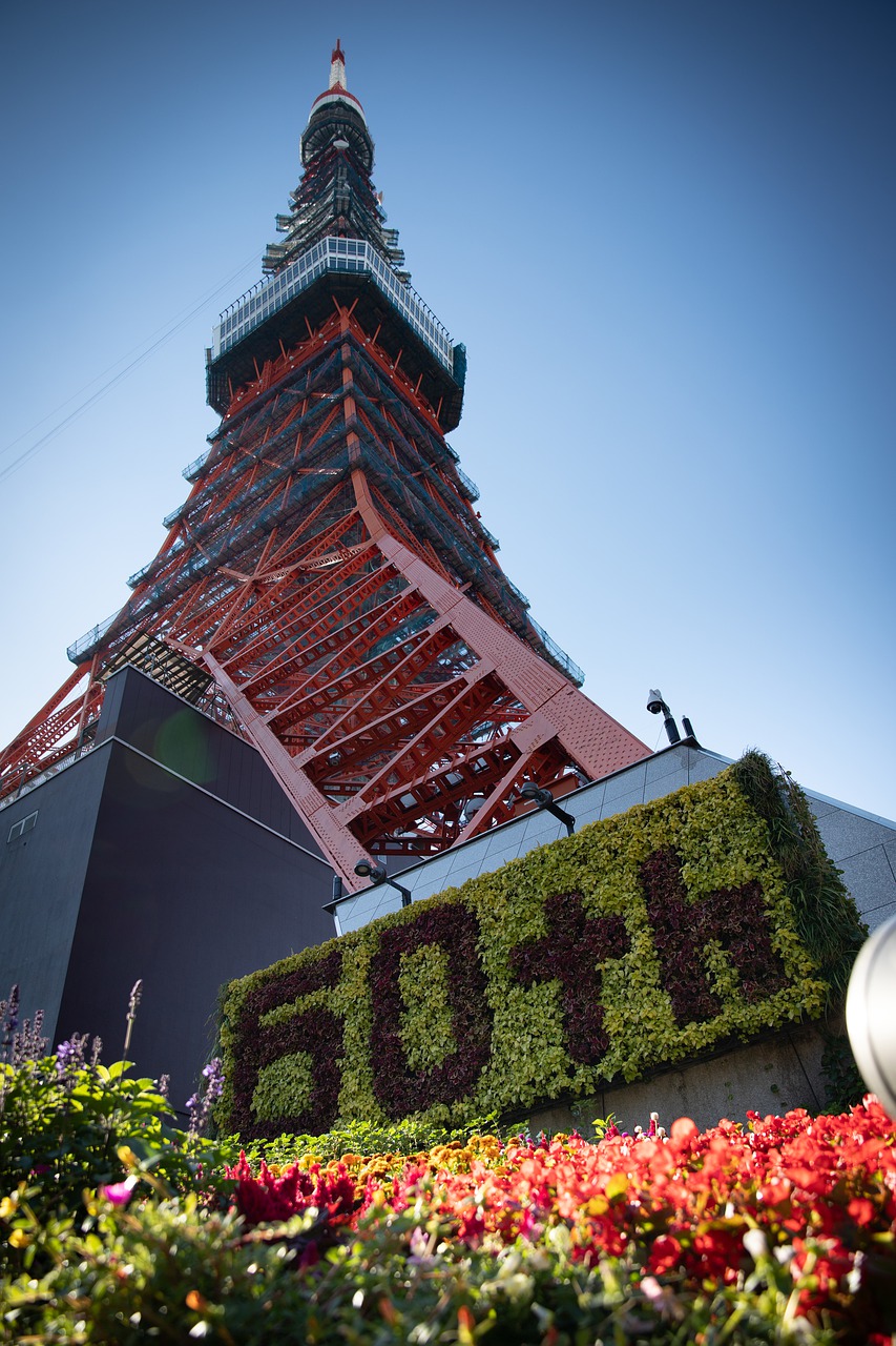 tokyo  tower  japan free photo