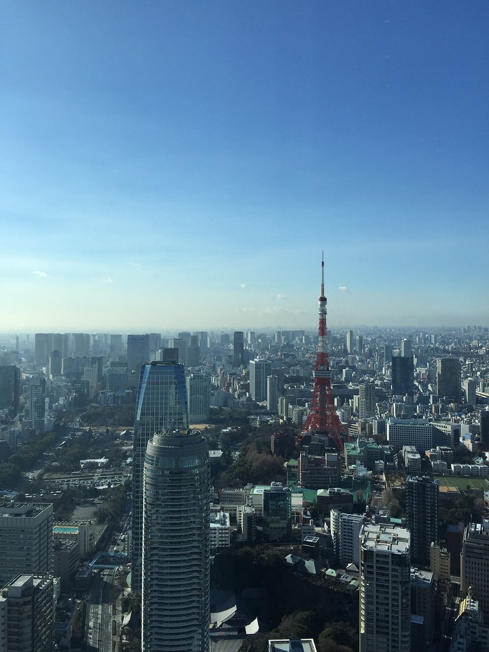 tokyo tower sky free photo