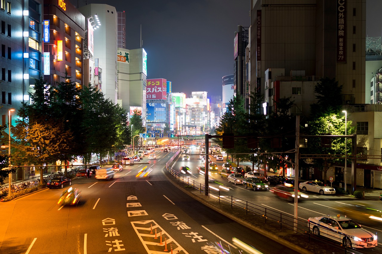 tokyo city view free photo