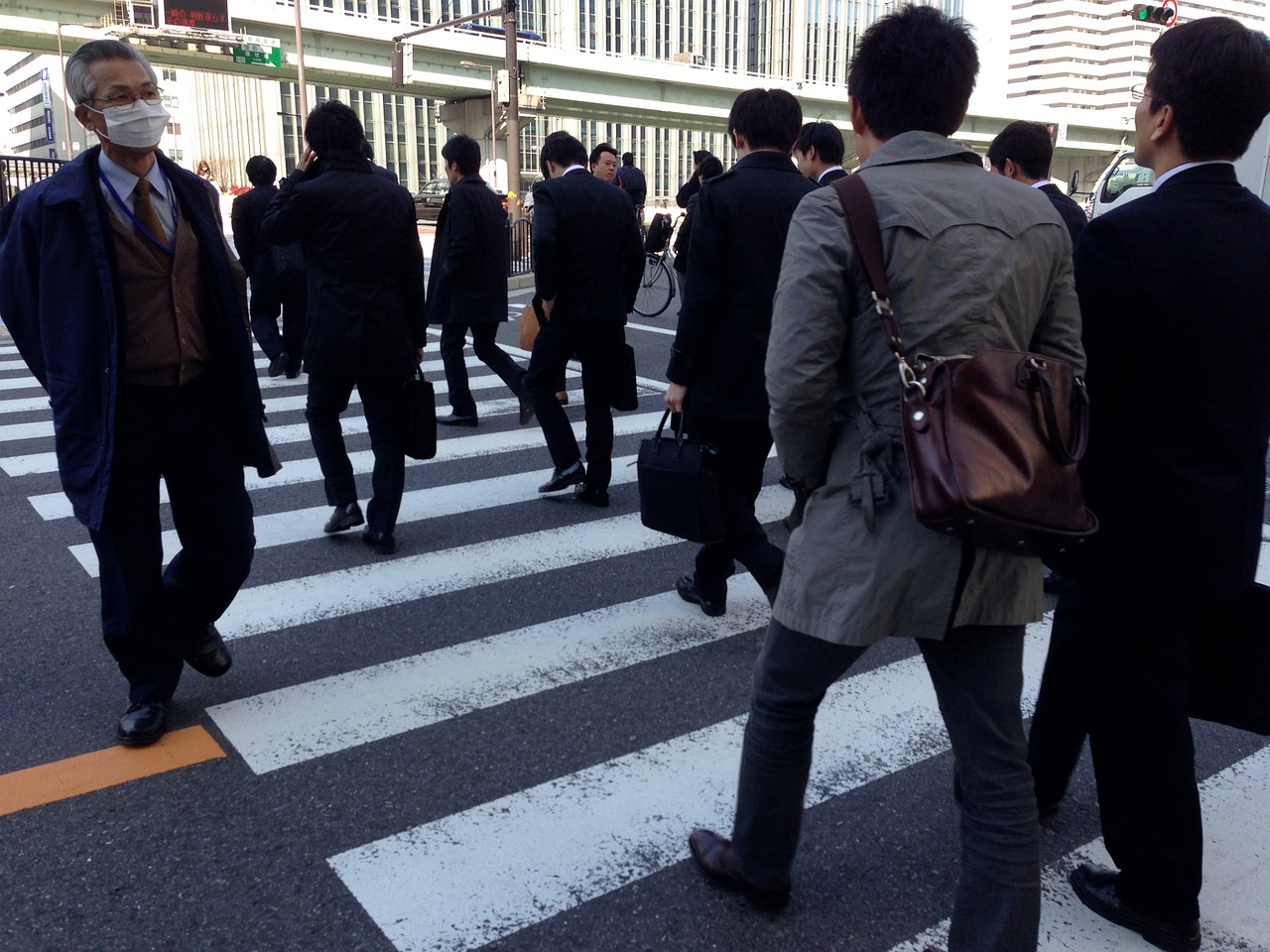 tokyo salaryman japan free photo