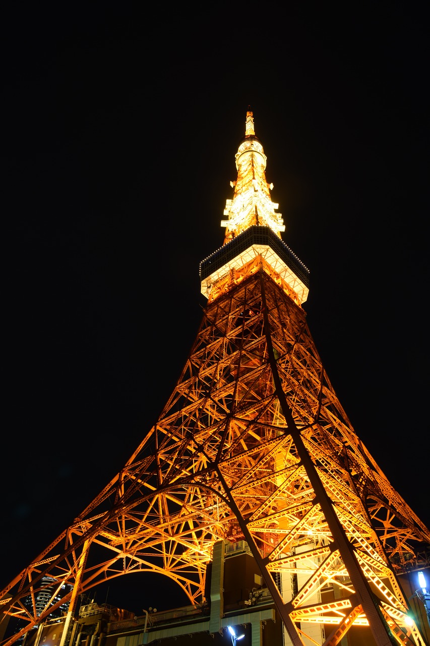 tokyo tower japan landmark free photo