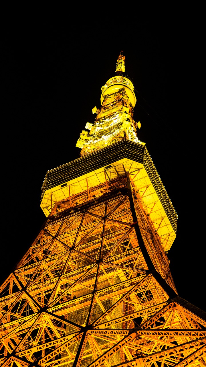 tokyo tower tokyo tower free photo