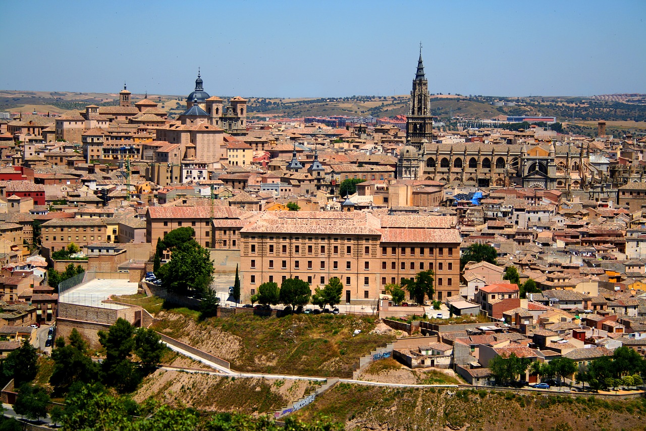 toledo spain panorama free photo