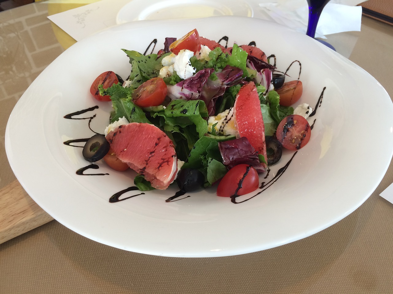 tomato salad dining free photo