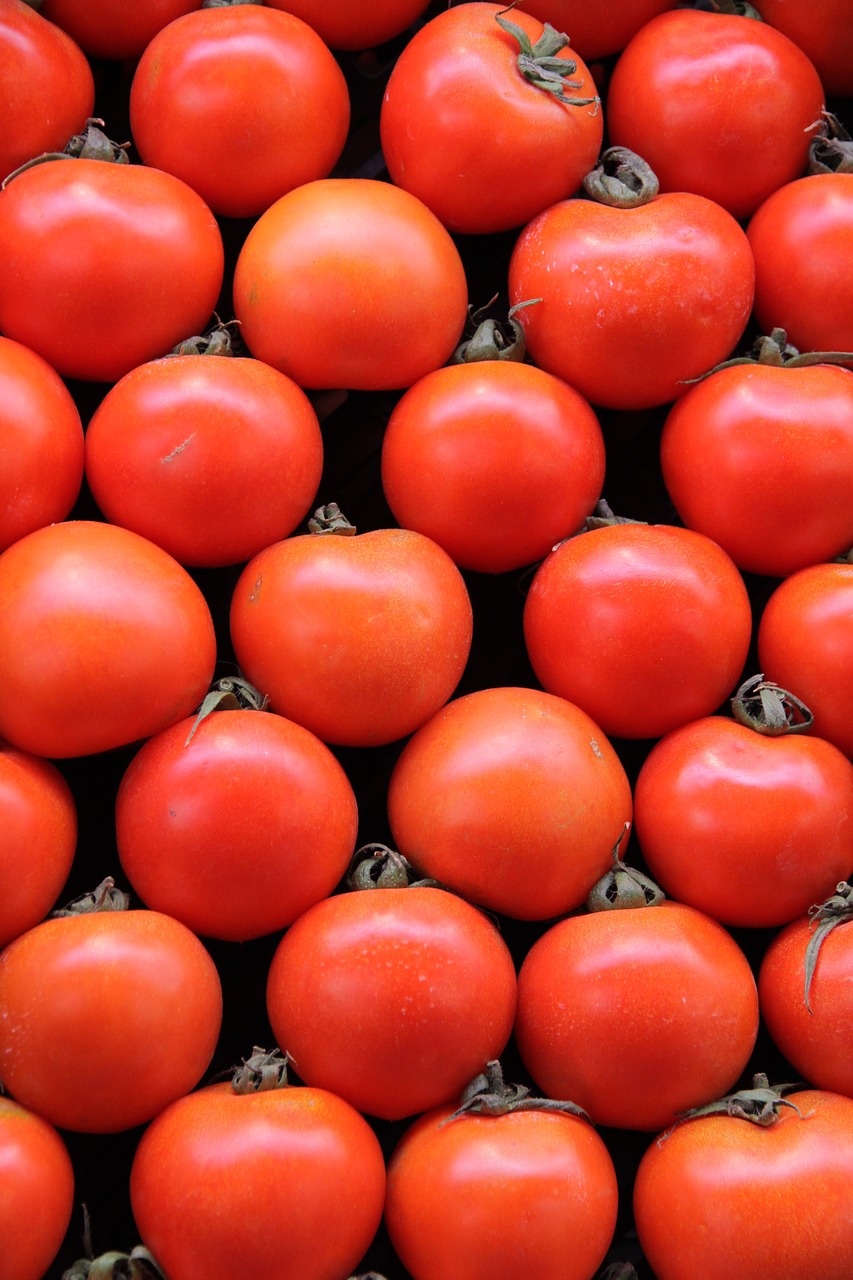 tomato market texture free photo