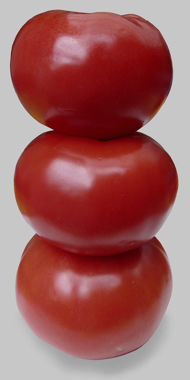 tomato beefsteak tomato stacked free photo