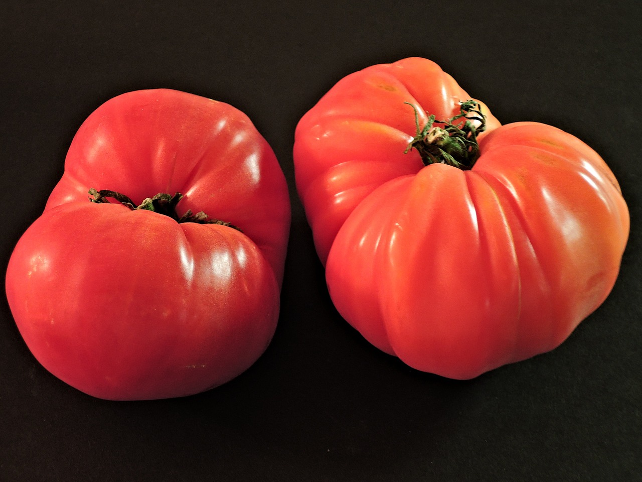 tomatoes zapotec pleated heirloom free photo
