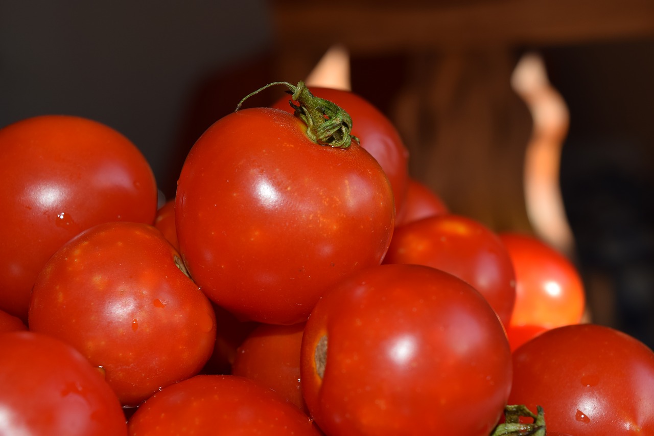 tomatoes red food free photo