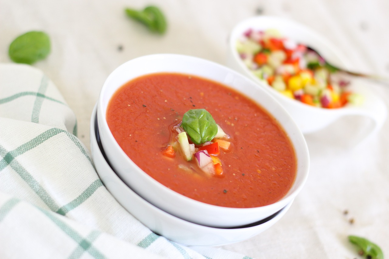 tomatoes soup vegetables free photo