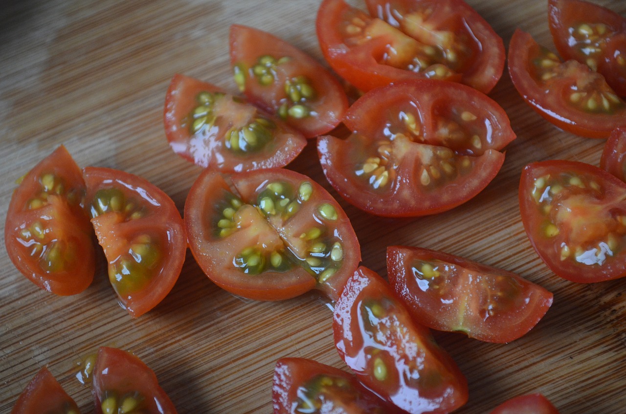 tomatoes food vegan free photo