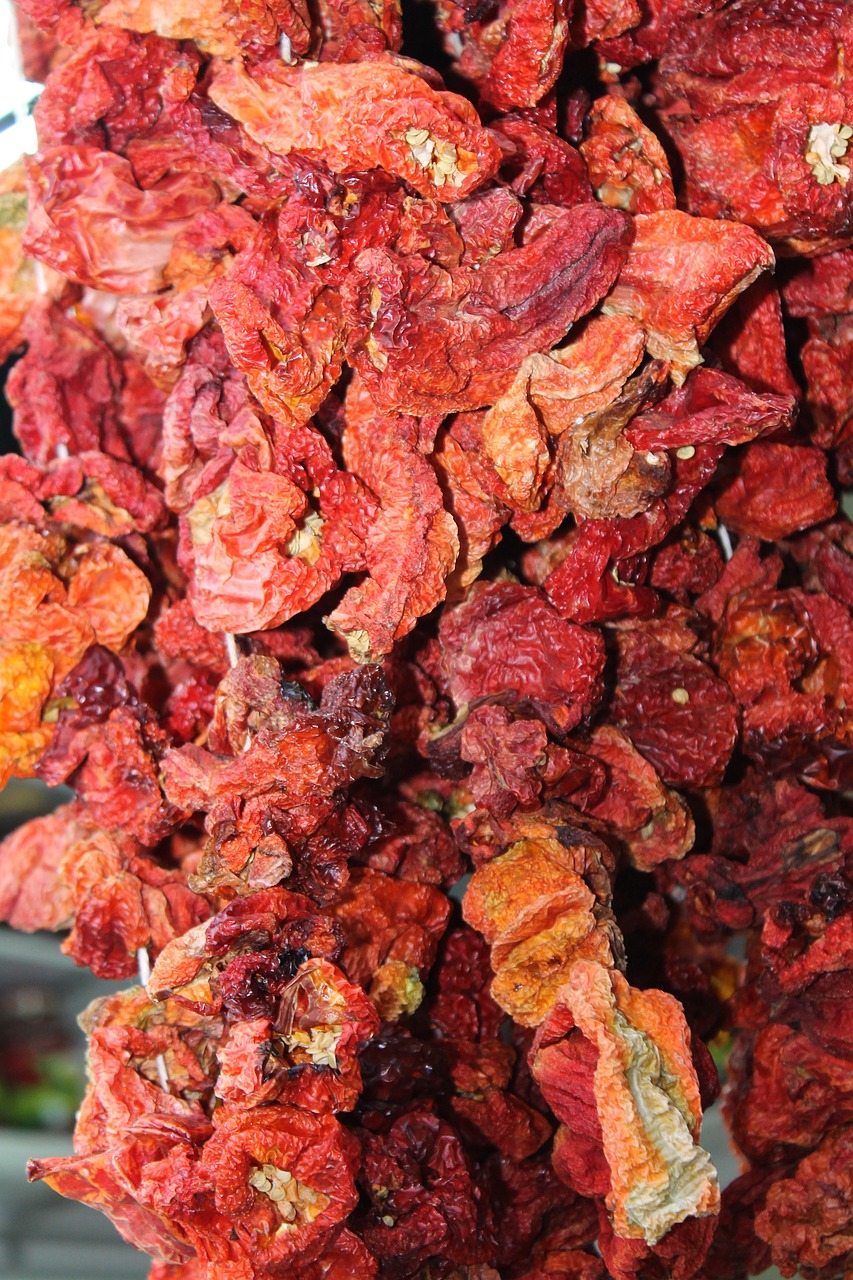 tomatoes dried dried tomatoes free photo