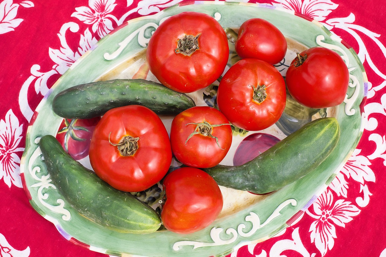 tomatoes harvest vegetable free photo