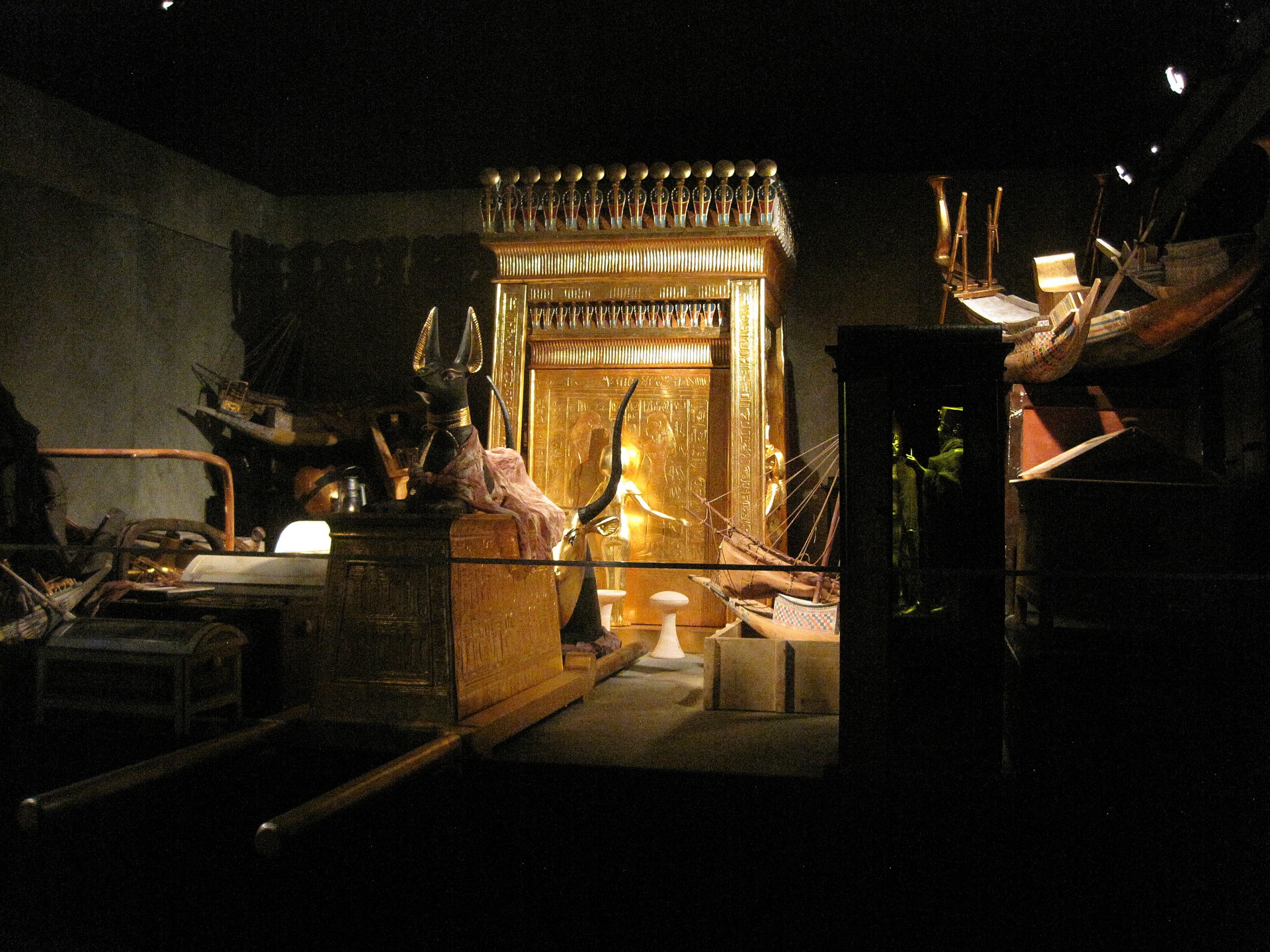tomb tutankhamun treasure free photo