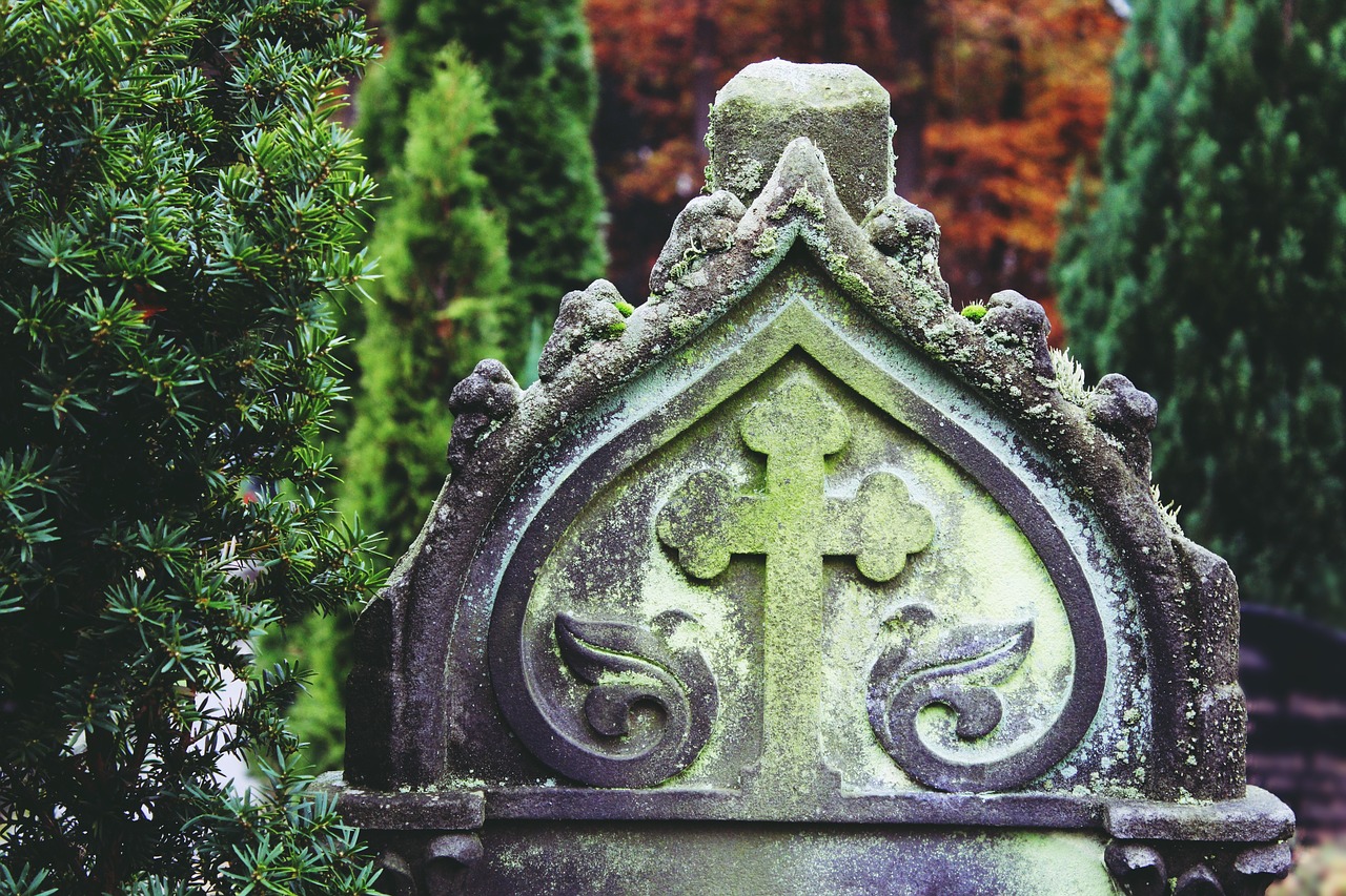 tombstone ornament cemetery free photo