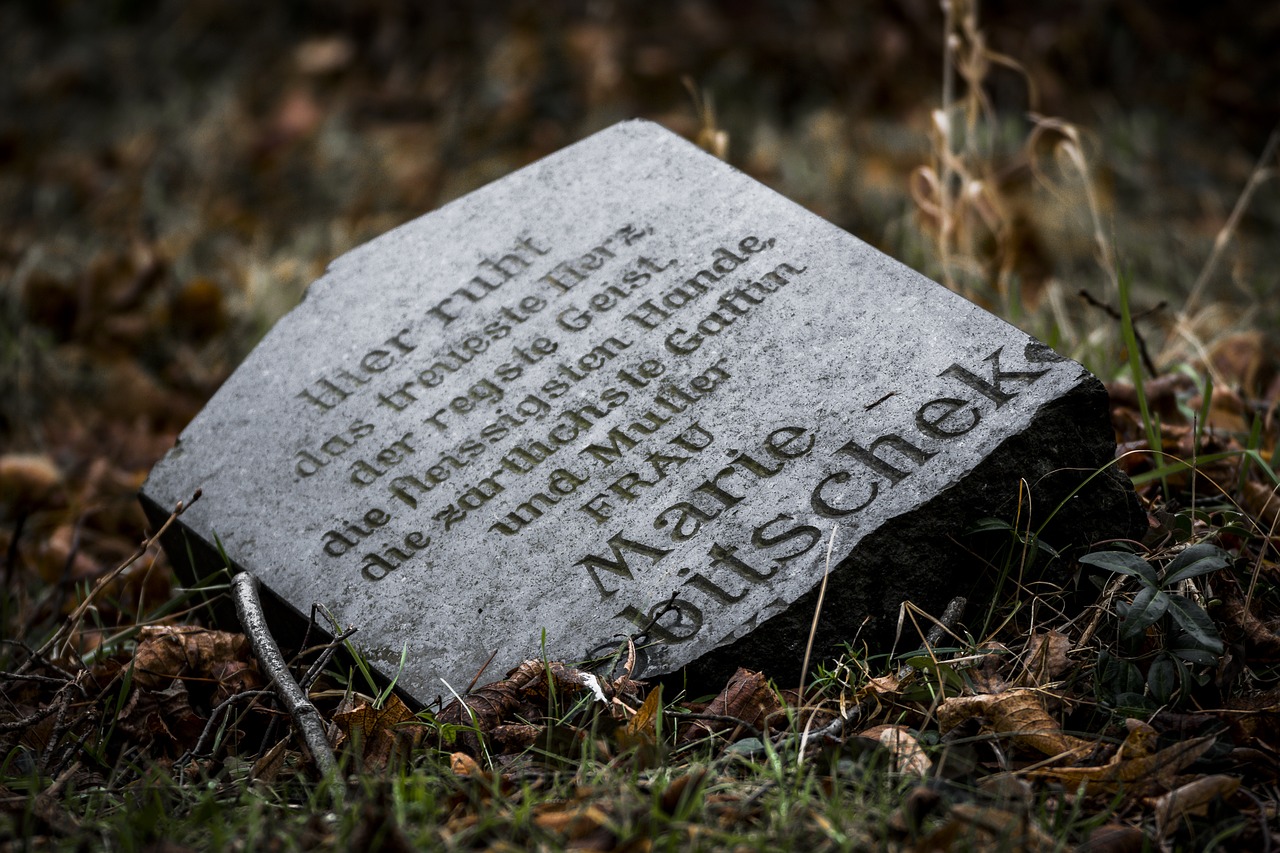 tombstone old old cemetery free photo