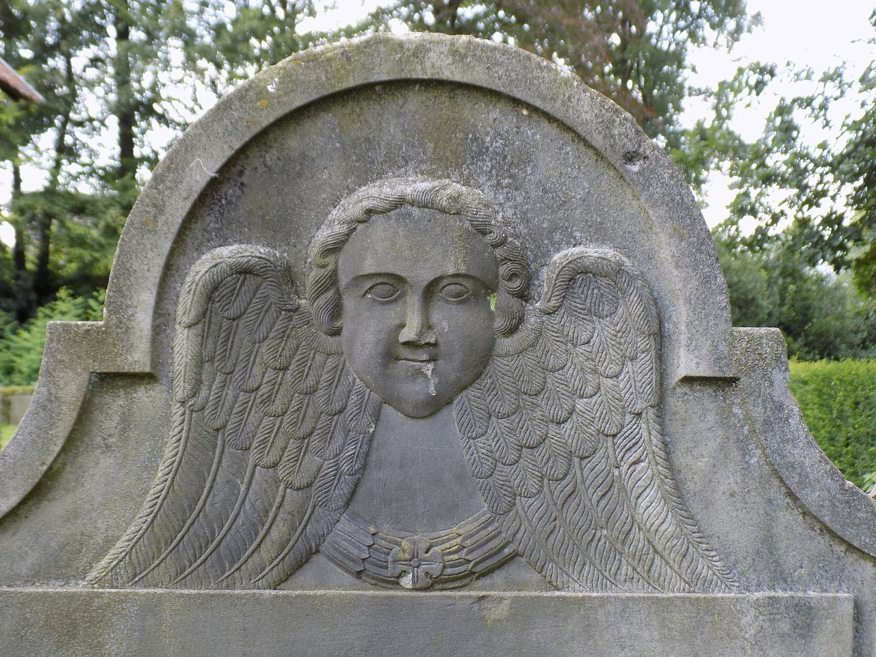 tombstone angel religion free photo